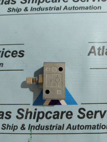 REXROTH PNEUMATIK 534 108 000 0 THROTTLE CONTROL VALVE