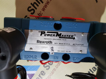 REXROTH R431008541 ACTUATOR POWER MASTER PNEUMATIC DIRECTIONAL VALVE H353