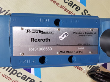 REXROTH R431008589 POWER MASTER PNEUMATIC DIRECTIONAL CONTROL VALVE H354