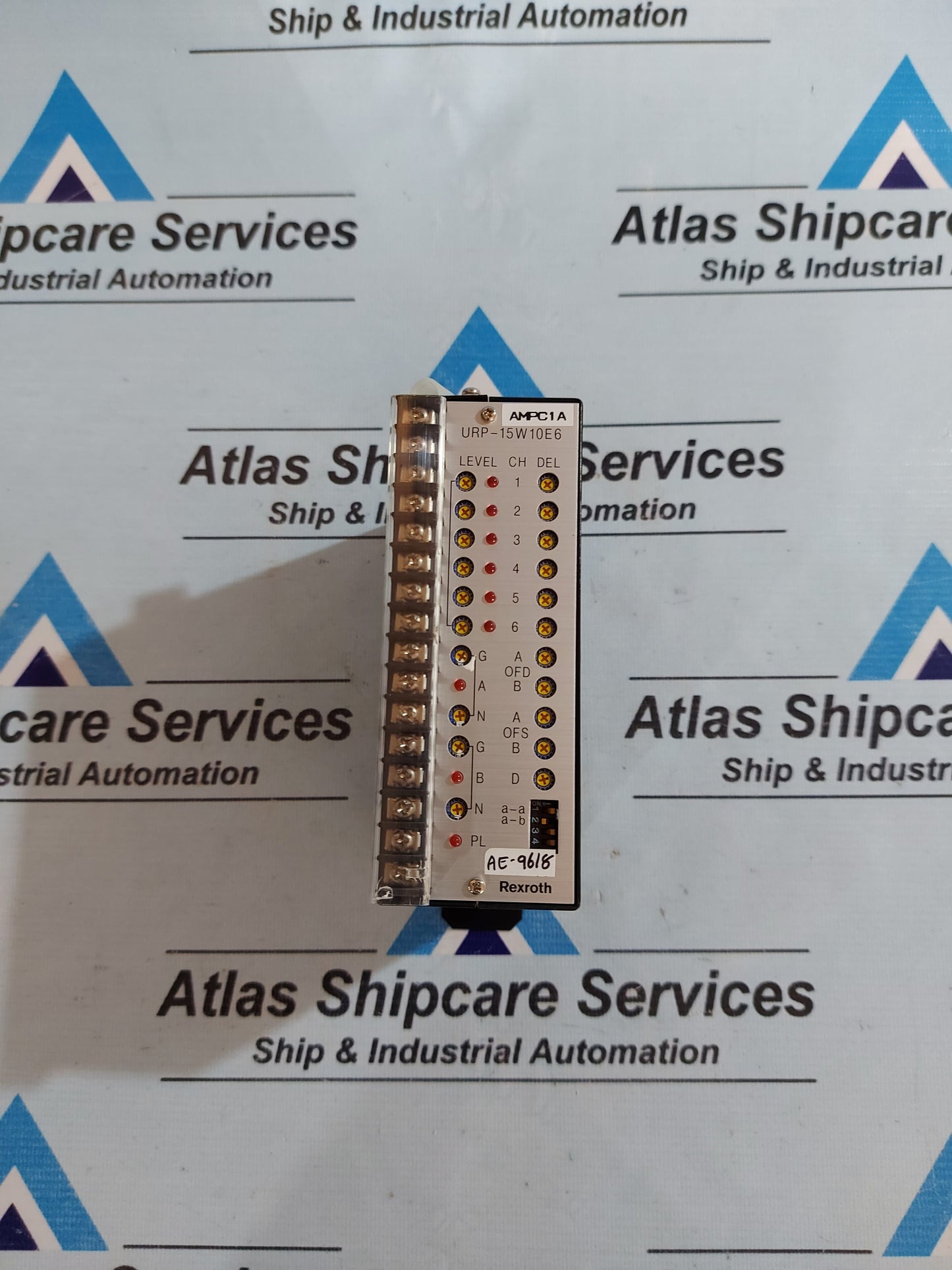 REXROTH URP-15W10E6 HYDRAULIC SERVO VALVE CONTROLLER
