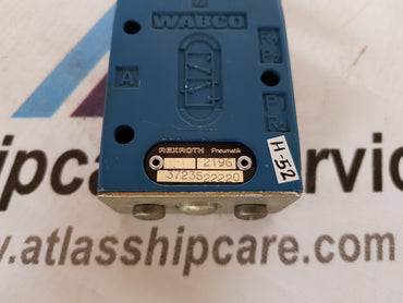 REXROTH WABCO 3723522220 PNEUMATIK DIRECTIONAL VALVE H52