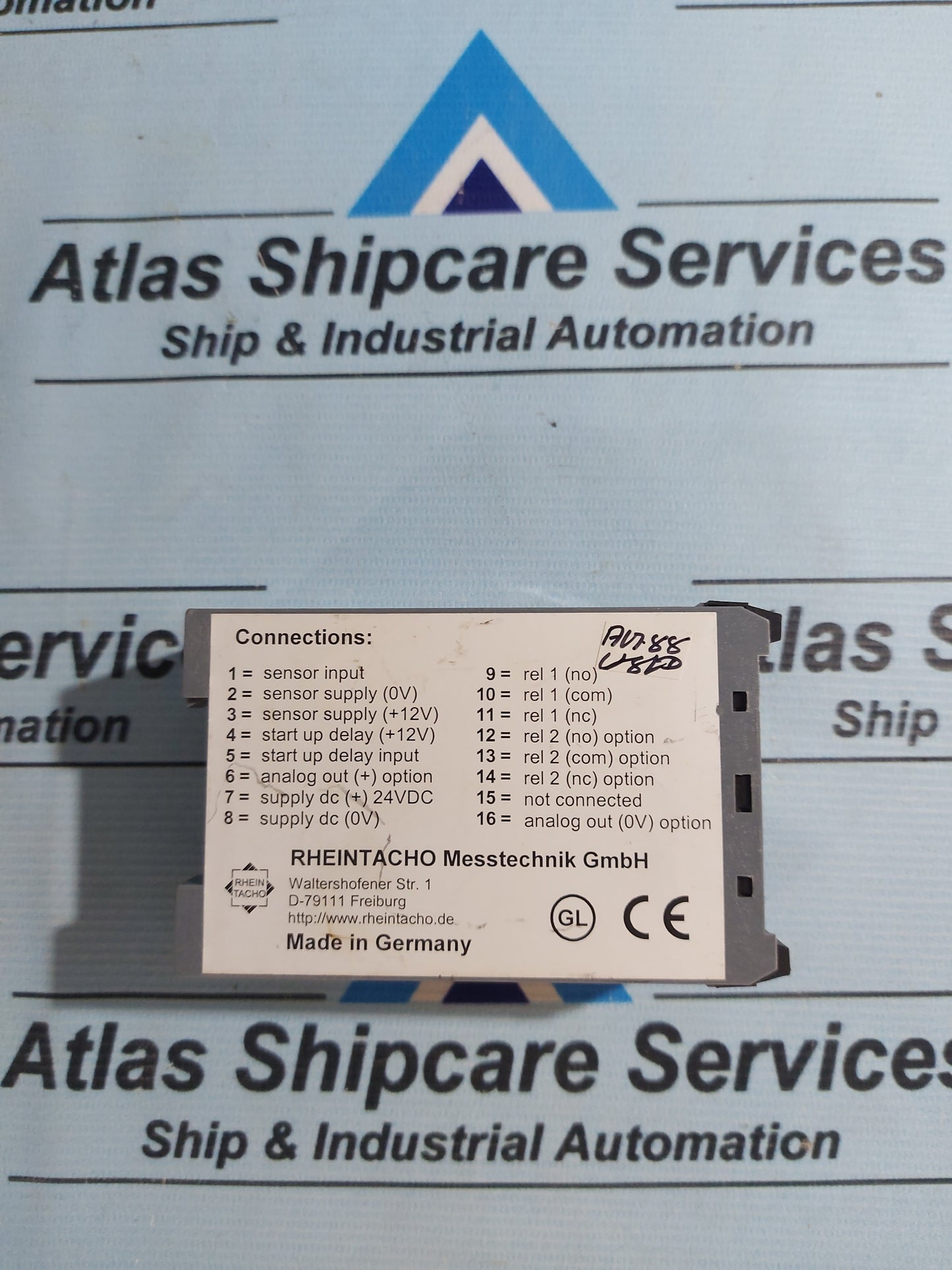 RHEINTACHO 5823.200 SPEEDMONITOR AG88-AG89-AG90