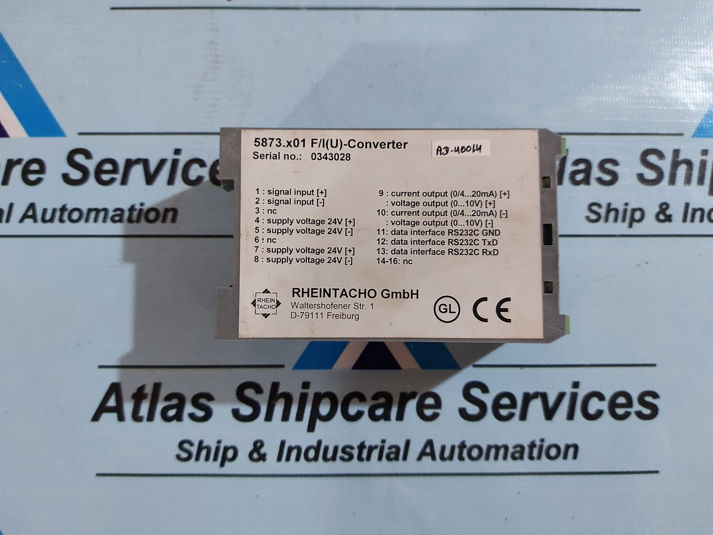 RHEINTACHO 5873.x01 F/I(U)-CONVERTER