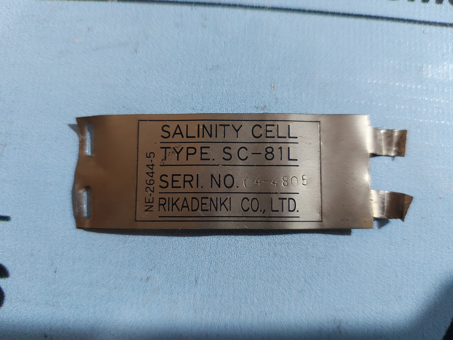 RIKADENKI SC-81L SALINITY CELL