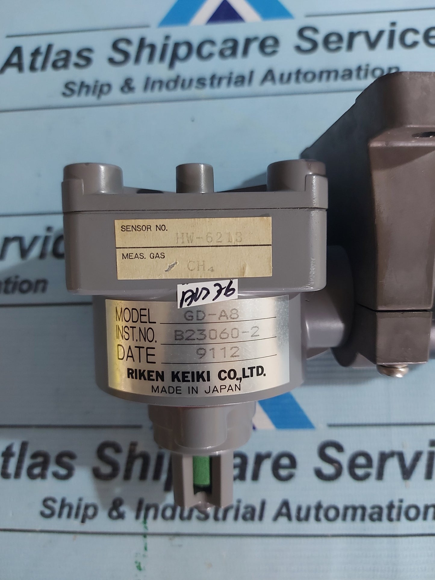 RIKEN KEIKI GD-A8 GAS DETECTOR HEAD AG76