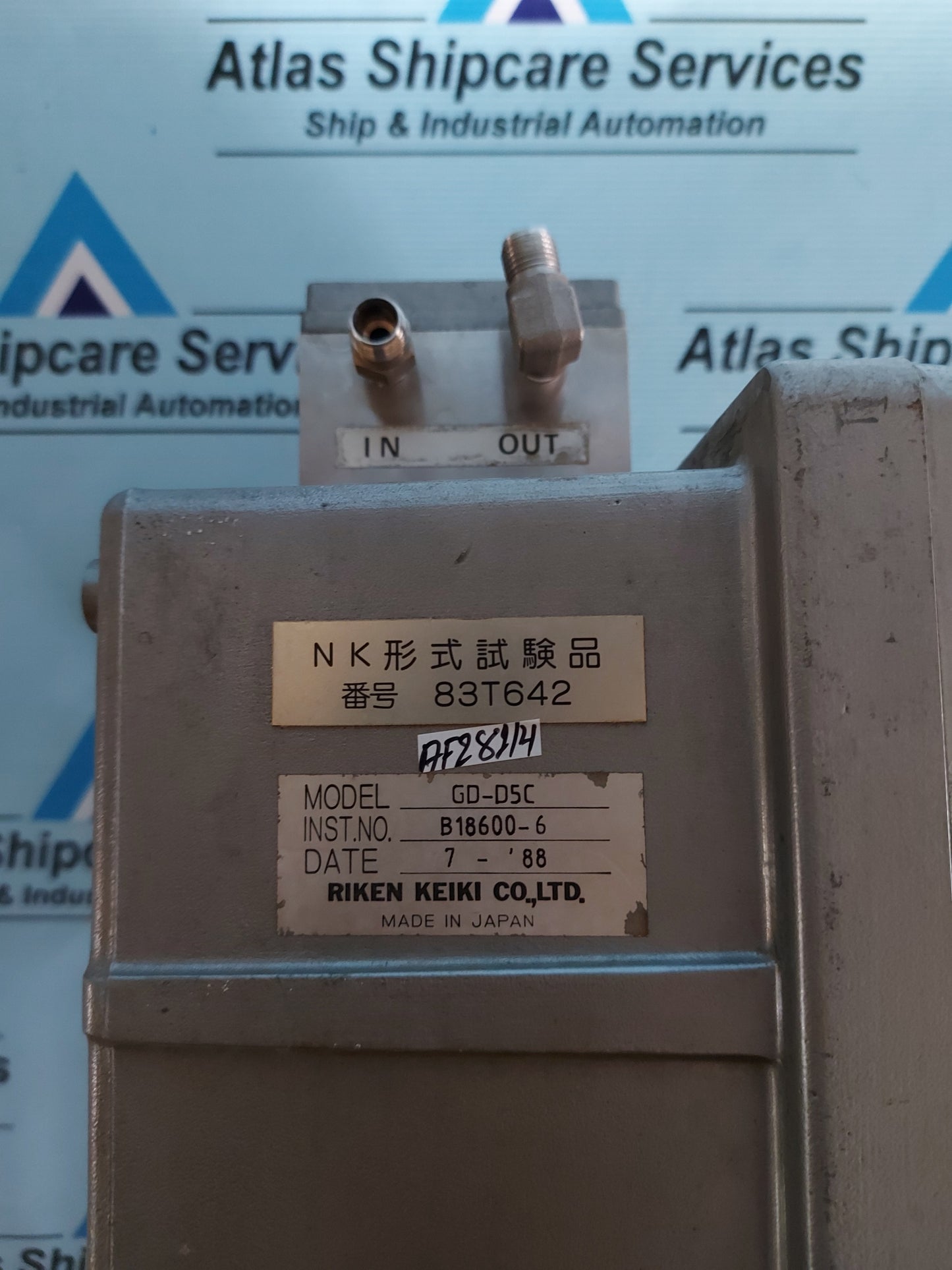 RIKEN KEIKI GD-D5C DETECTOR HEAD