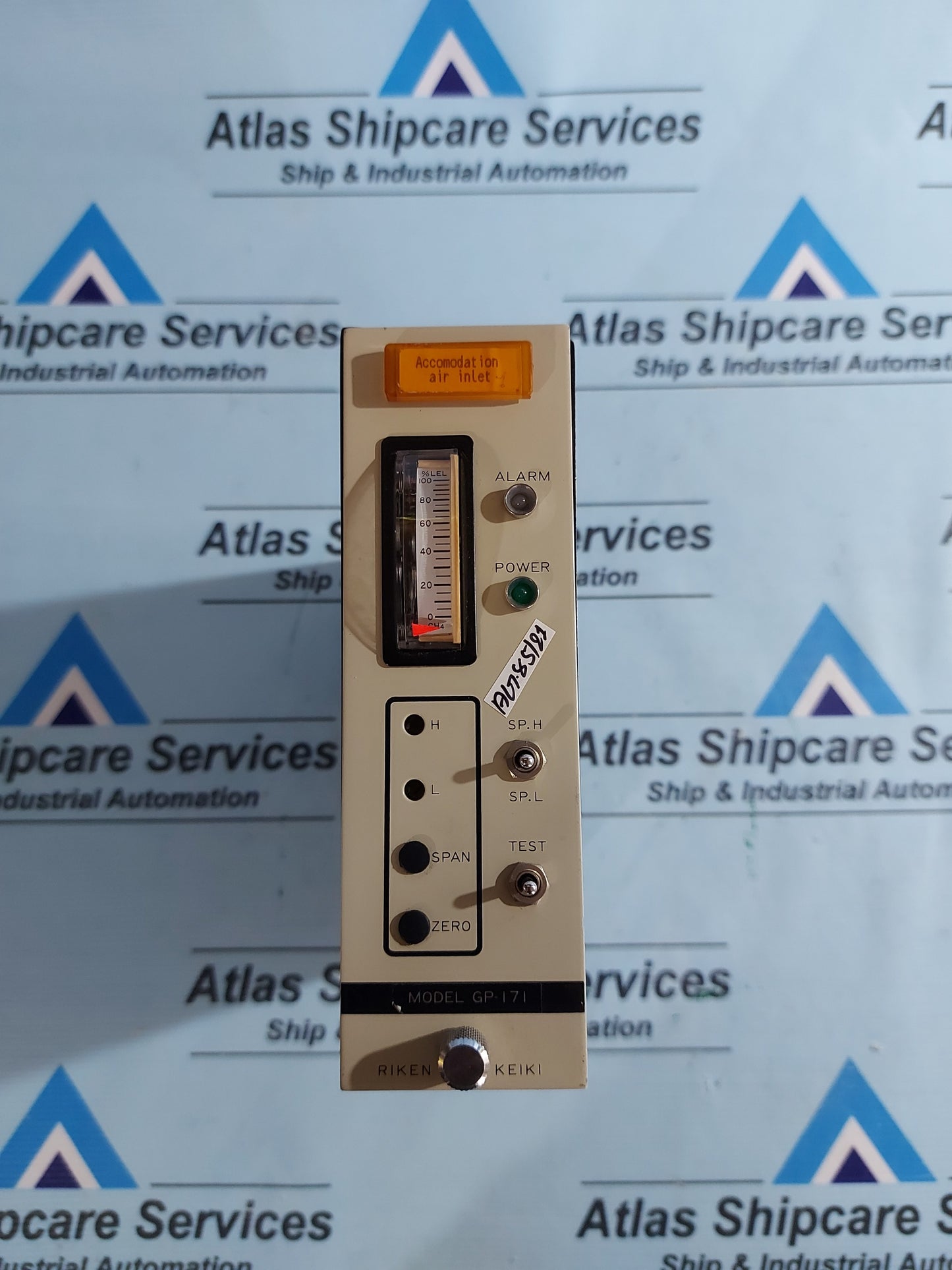 RIKEN KEIKI GP-171 FUEL GAS PIPE DUCT BOARD AG85