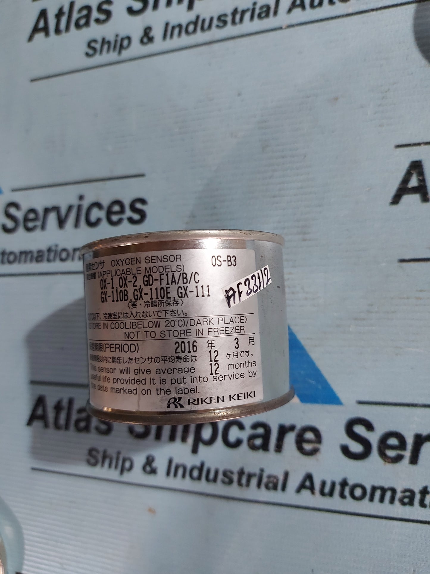 RIKEN KEIKI OS-B3 OXYGEN SENSOR