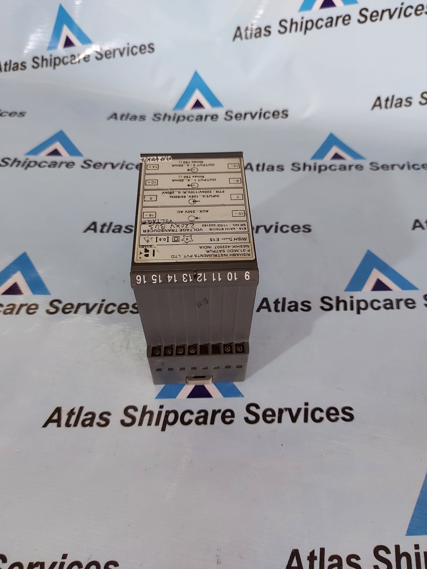 RISHABH RISH DUCER E15 VOLTAGE TRANSDUCER E15-4A1H E70////E