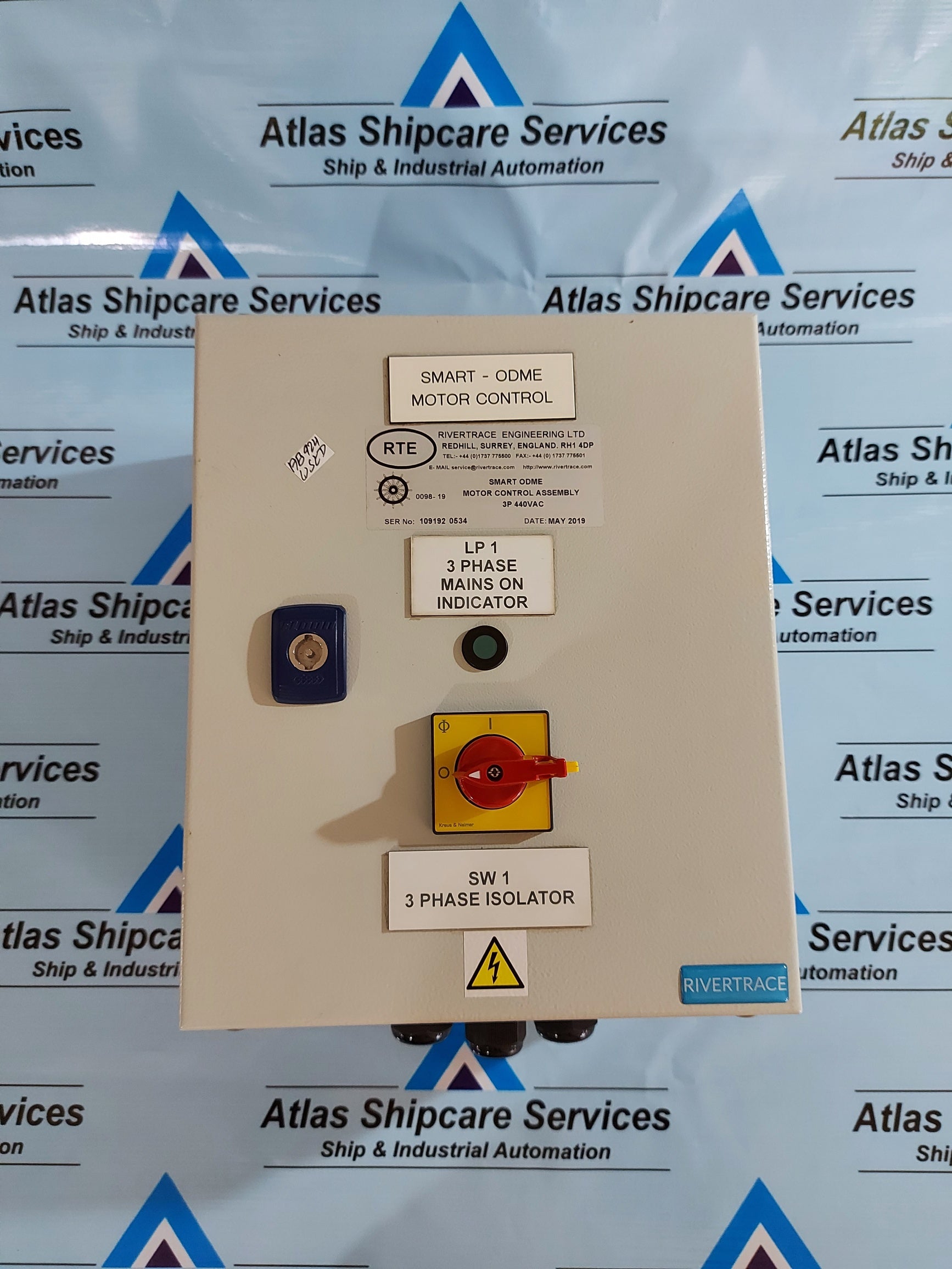 RIVERTRACE ENGINEERING SMART-ODME MOTOR CONTROL – Atlas Shipcare Services