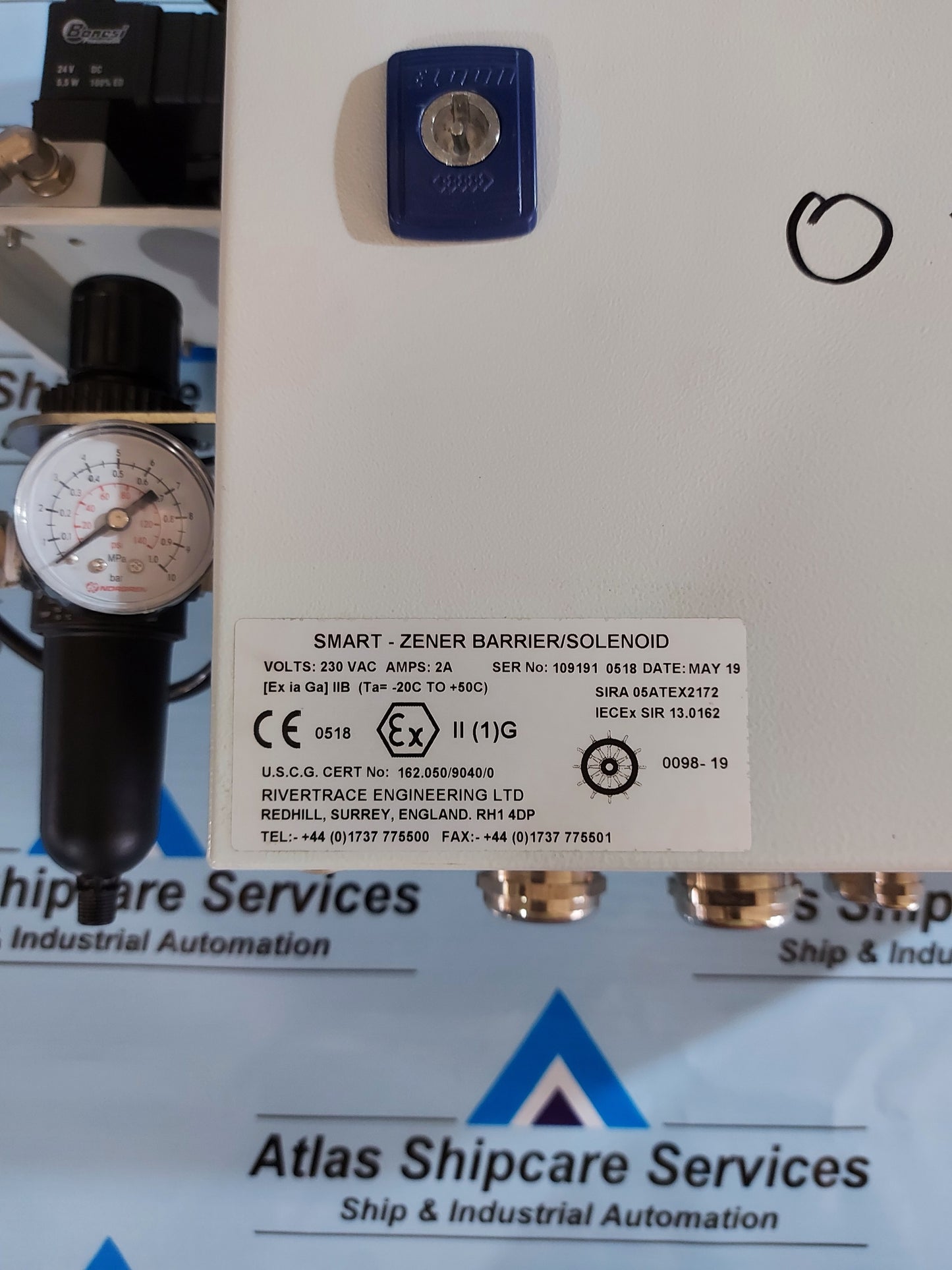 RIVERTRACE ENGINEERING SMART - ZENER BARRIER/SOLENOID MODULE