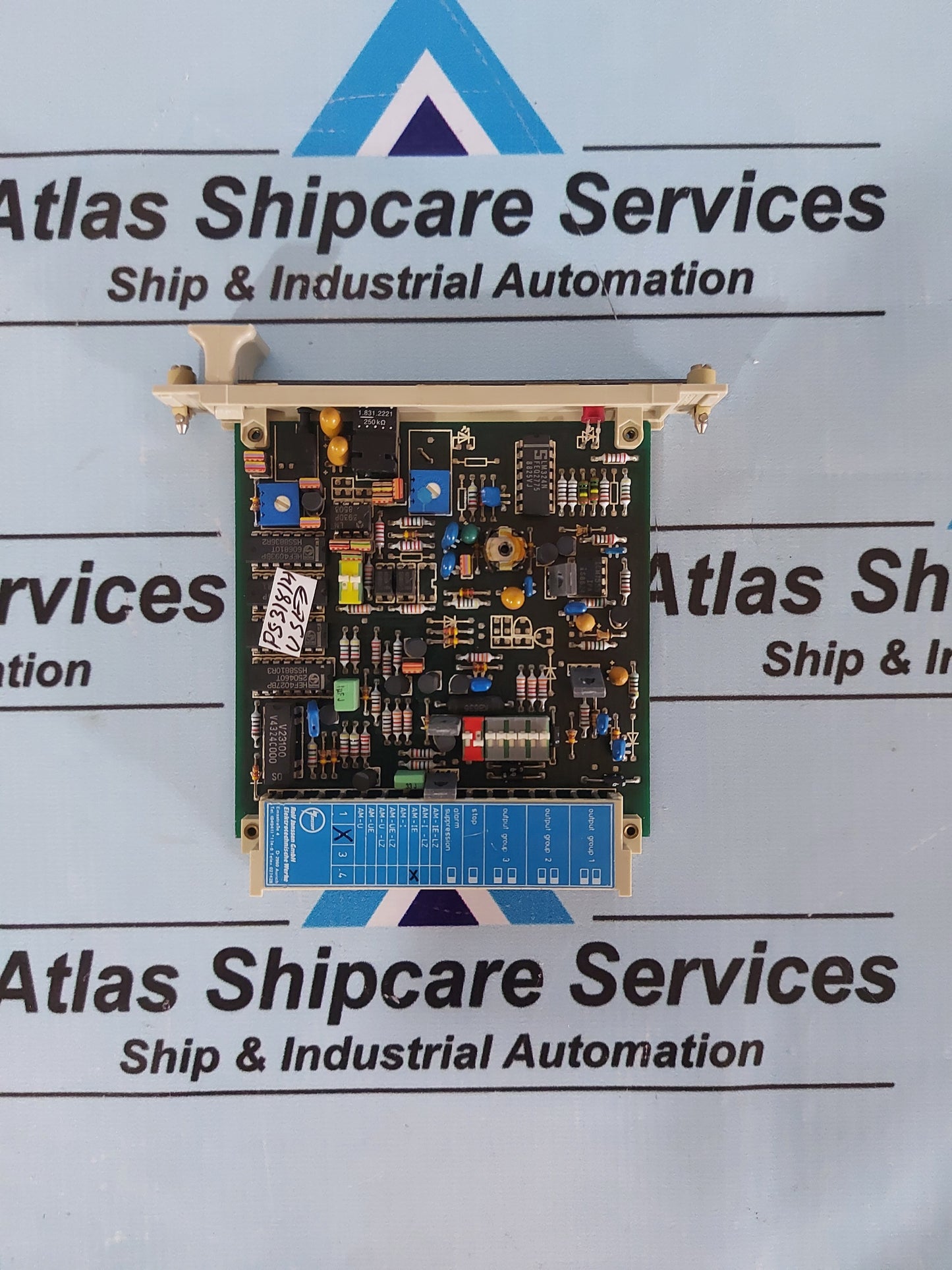 ROLF JANSSEN AM-IE ALARM CARD