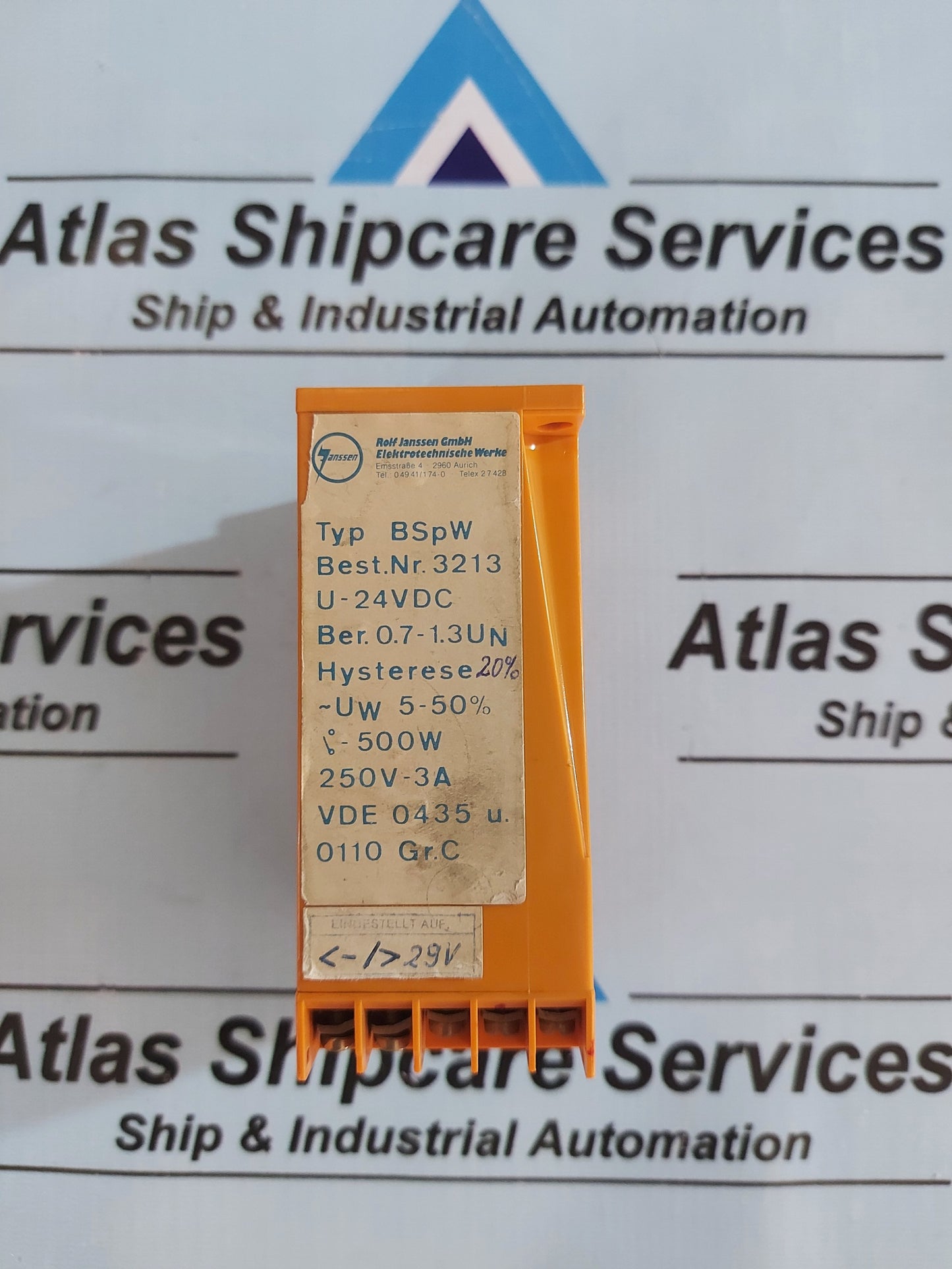 ROLF JANSSEN BSpW 3213 MODULE