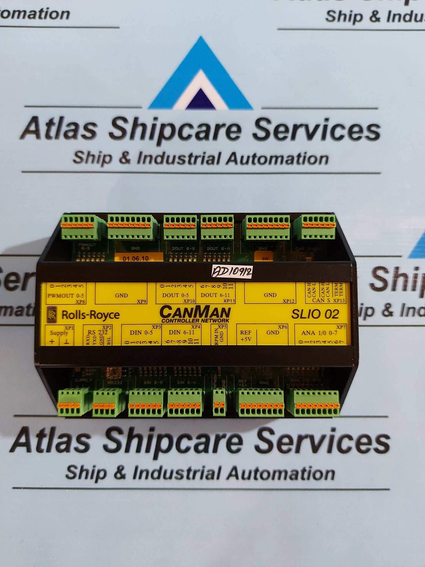 ROLLS-ROYCE SLIO 02 CANMAN CONTROLLER NETWORK