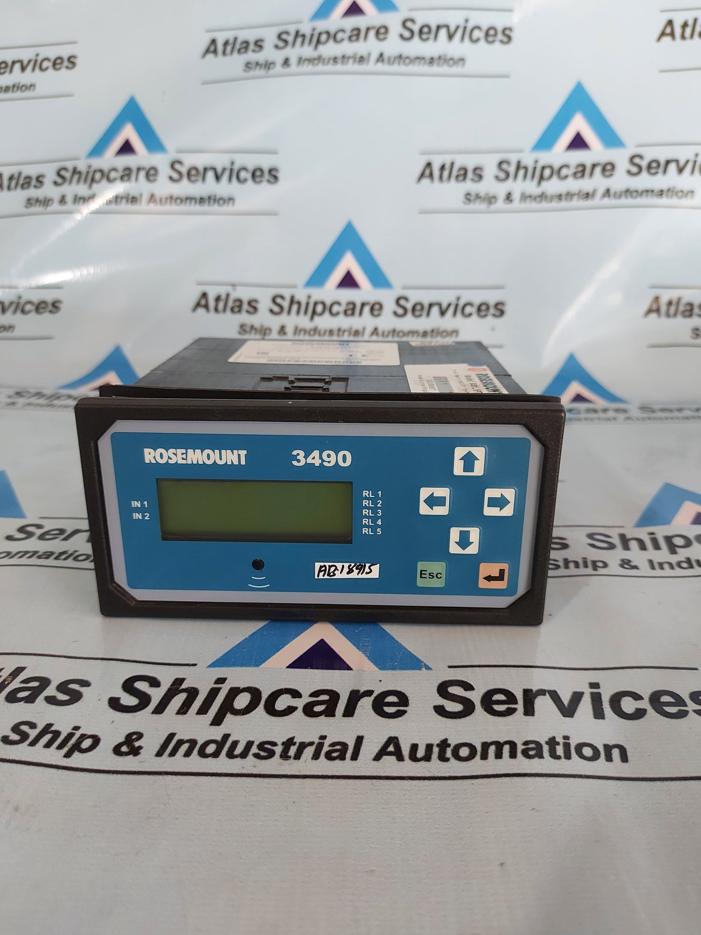 ROSEMOUNT 3490 SERIES LEVEL CONTROLLER PANEL MOUNTED 3491LIP7I1