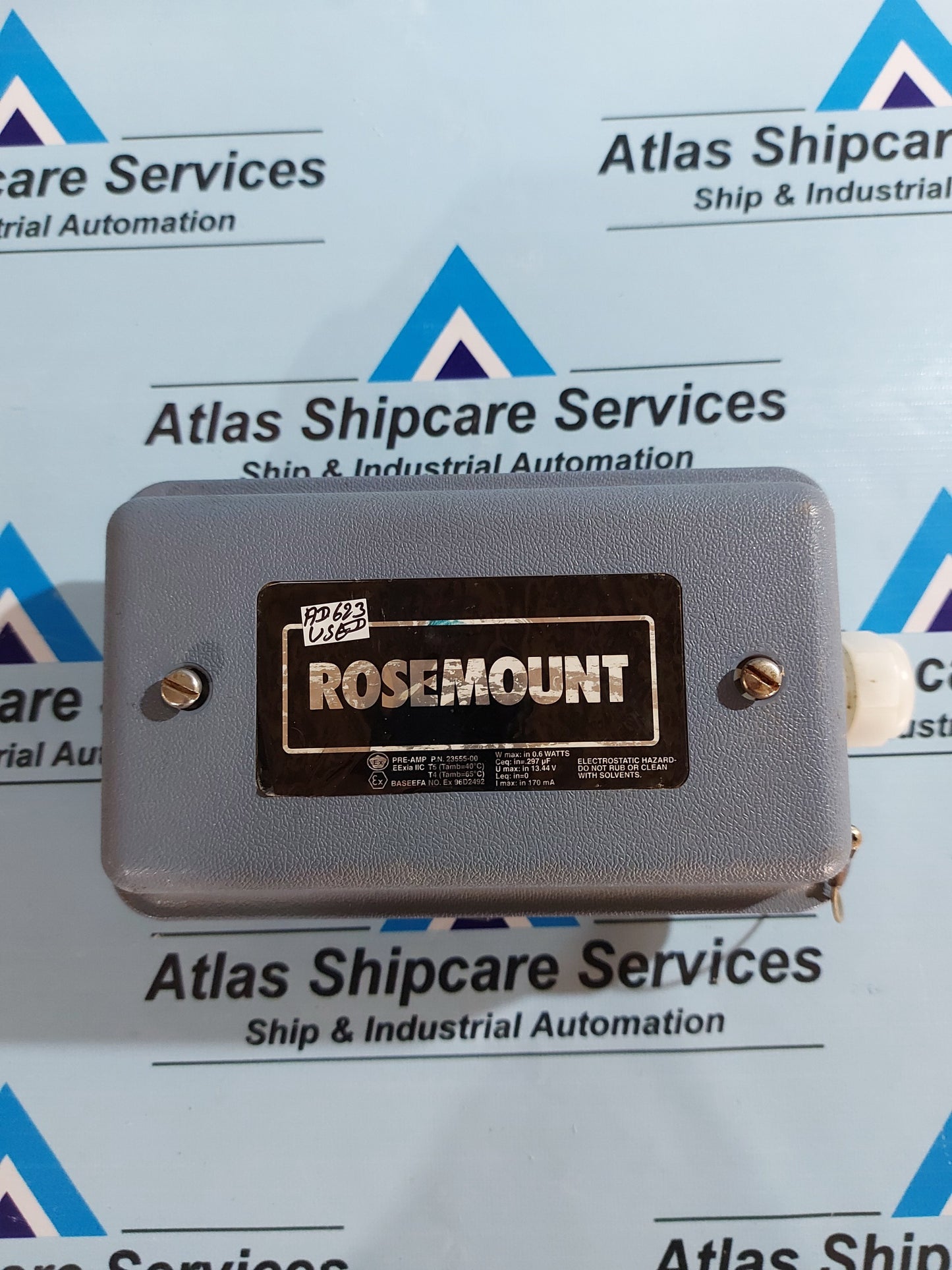 ROSEMOUNT ANALYTICAL 23555-00 JUNCTION BOX
