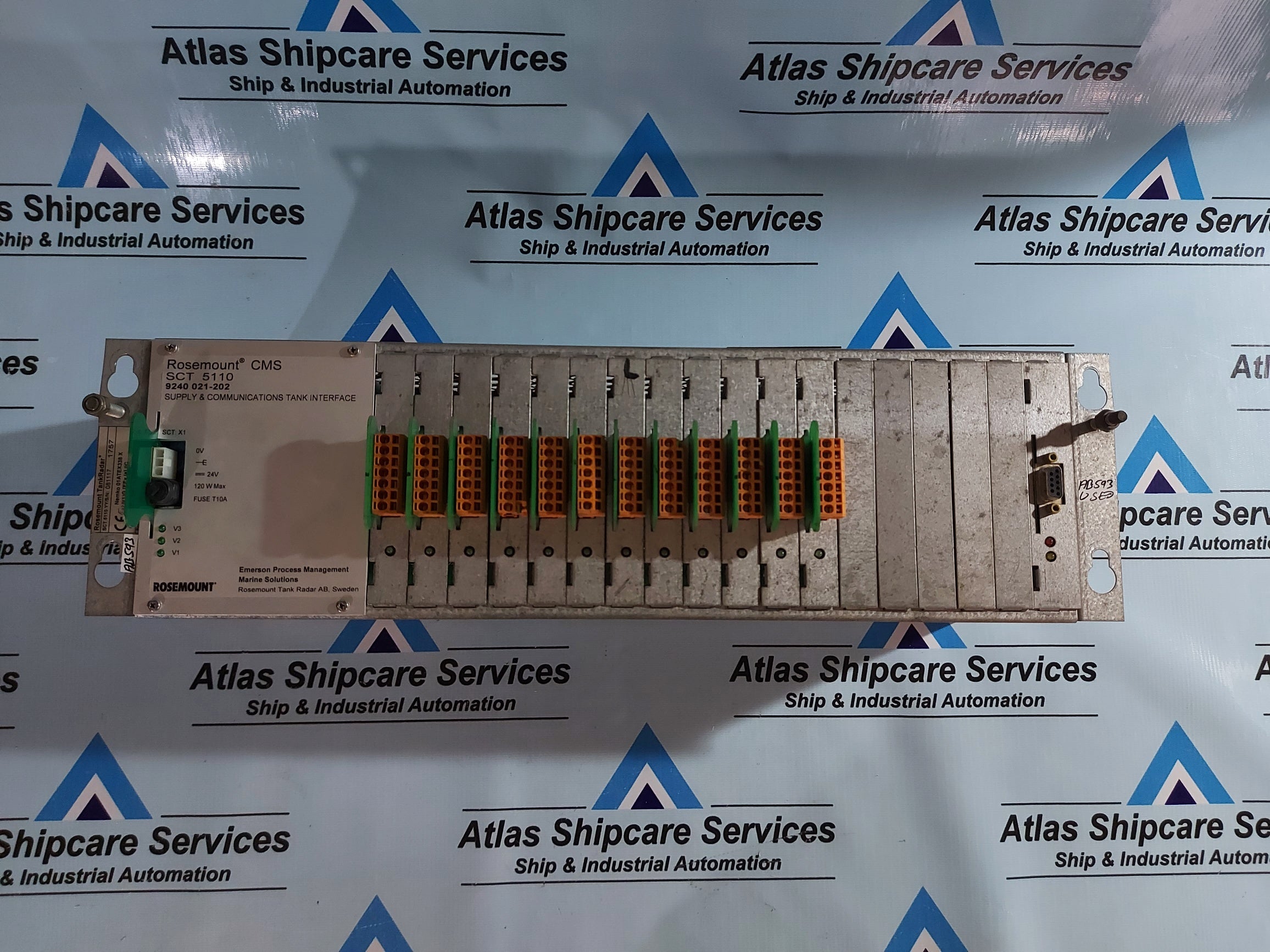 ROSEMOUNT SCT 5110 924 021-202 SUPPLY & COMMUNICATIONS TANK INTERFACE