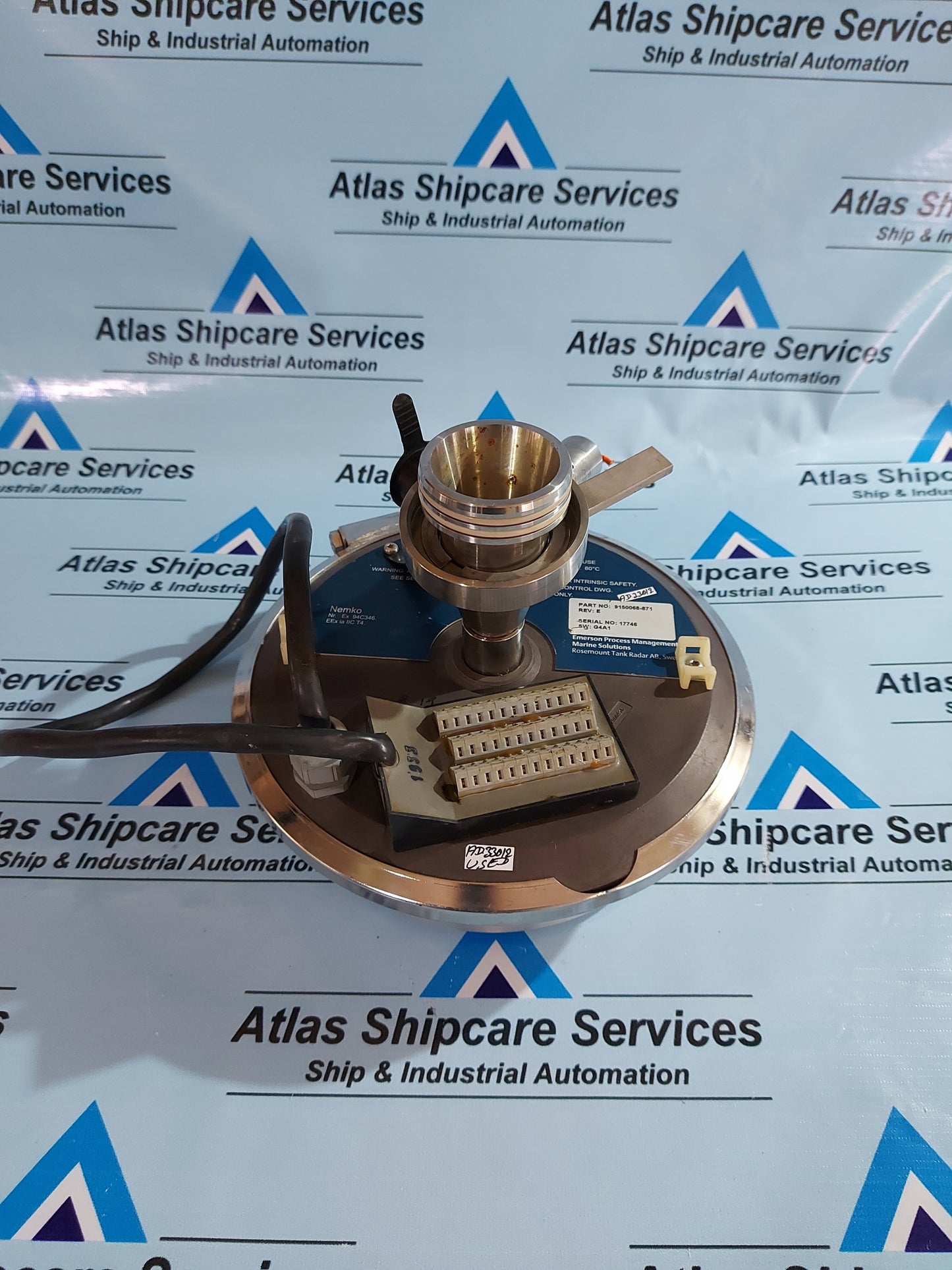 ROSEMOUNT TANKRADAR 9150068-871 TRANSMITTER ELECTRONIC BOX REV.E