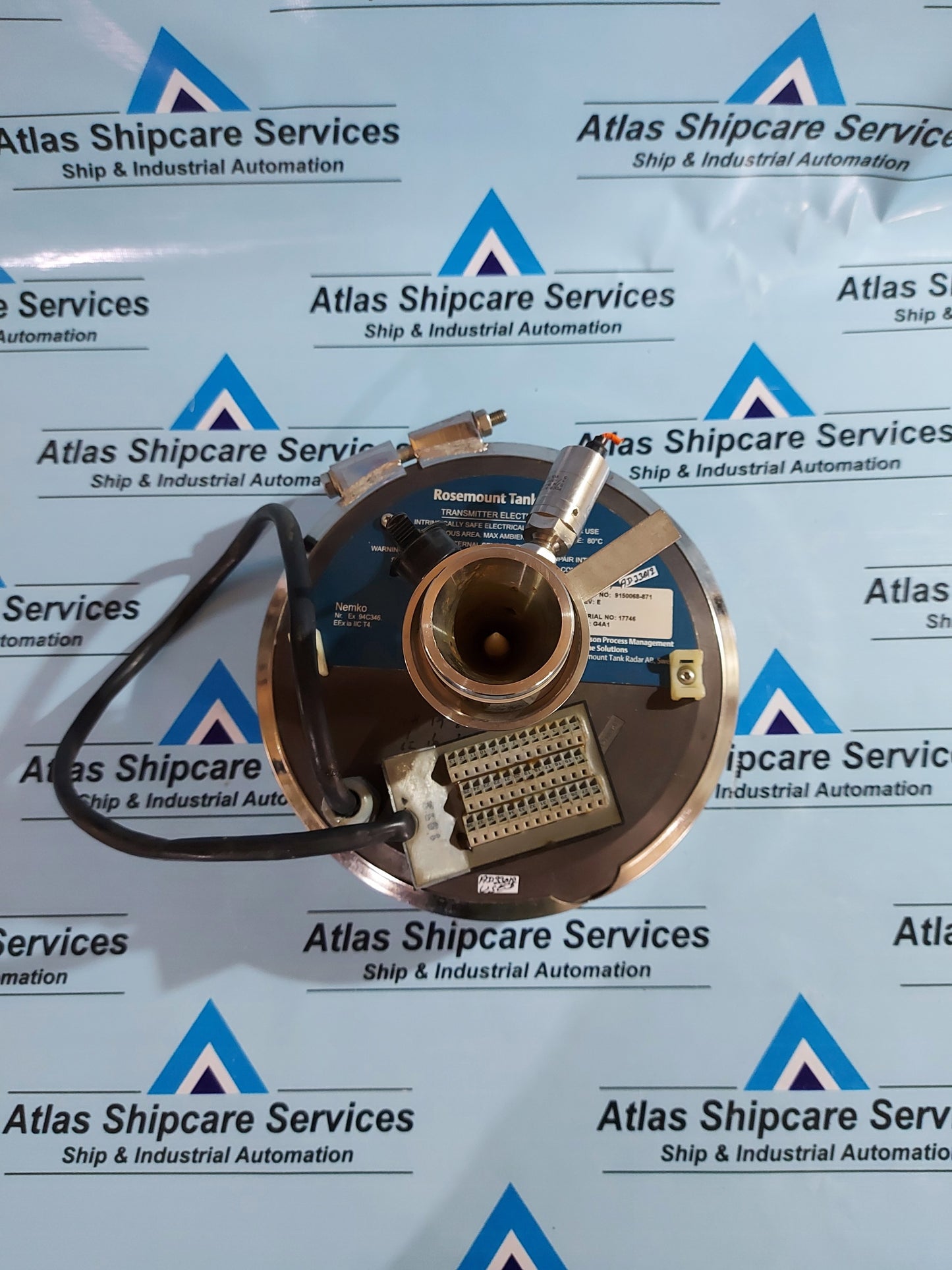 ROSEMOUNT TANKRADAR 9150068-871 TRANSMITTER ELECTRONIC BOX REV.E