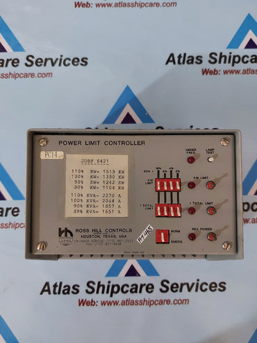 ROSS HILL 0000-7498-04F POWER LIMIT CONTROLLER