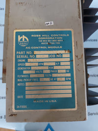 ROSS HILL 0521-2500 REV.A-G AC CONTROL MODULE