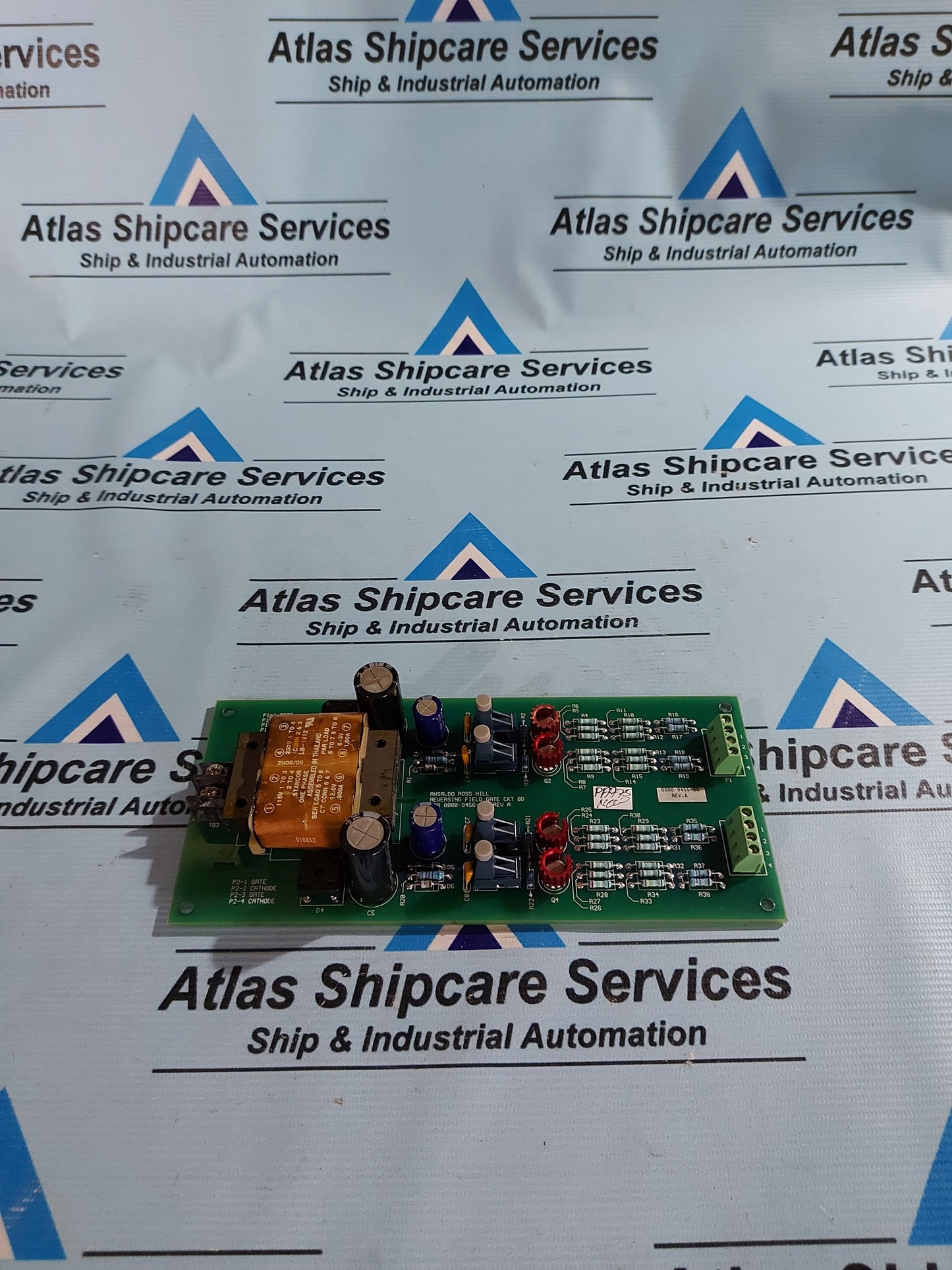 ROSS HILL ANSALDO REVERSING FIELD GATE CIRCUIT BOARD 0000-9456-00 REV.A