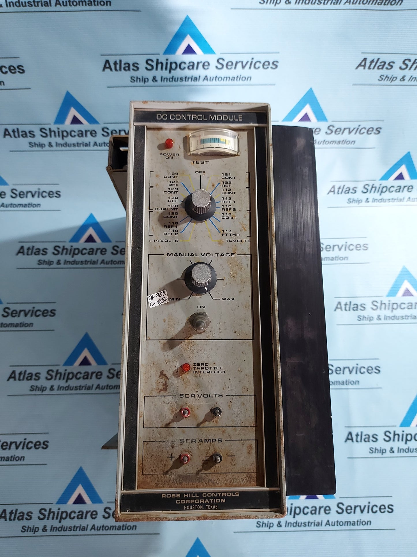 ROSS HILL CONTROL 0522-2500 REV.Y DC CONTROL MODULE