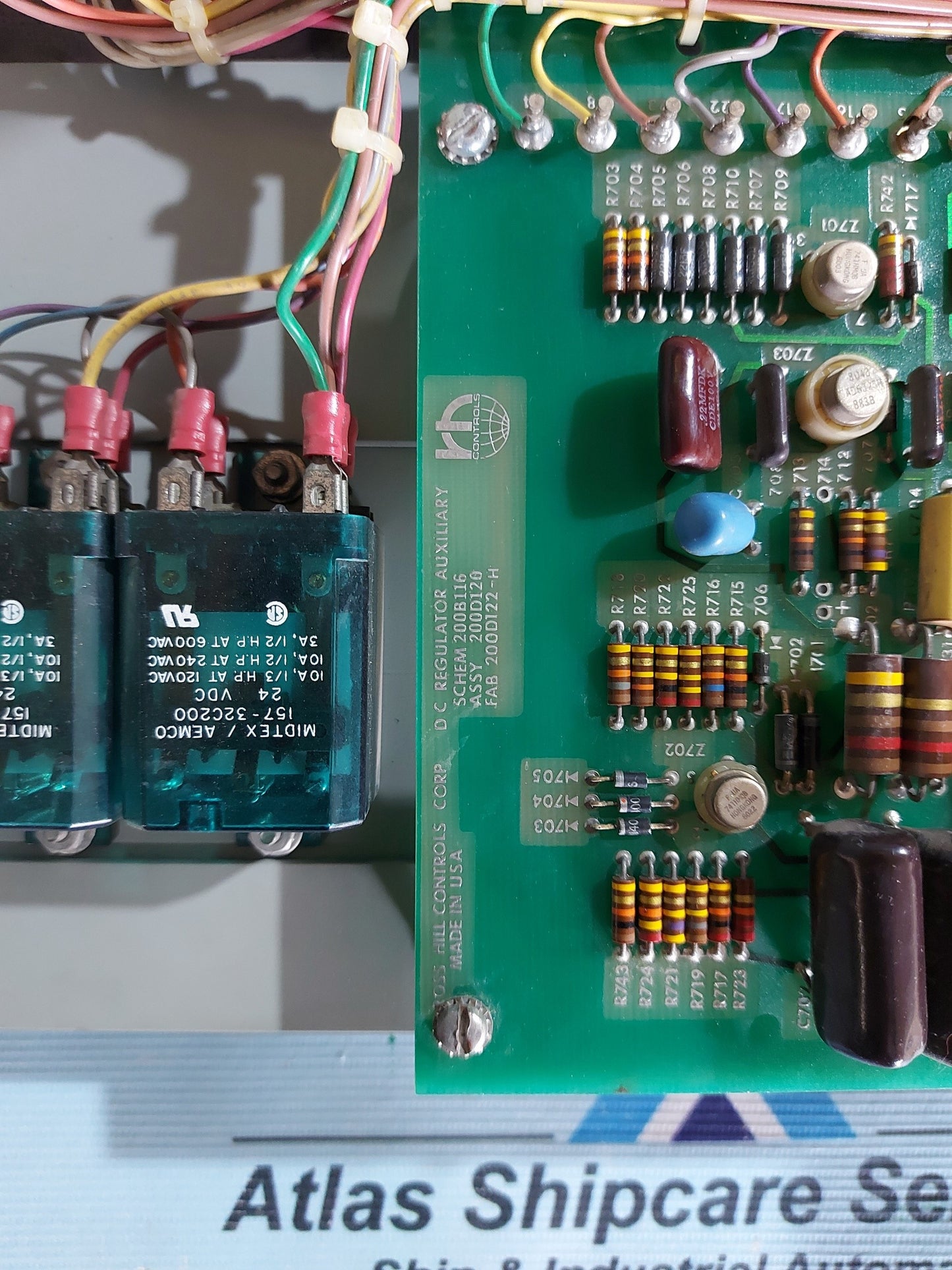 ROSS HILL CONTROL 0522-2500 REV.Y DC CONTROL MODULE