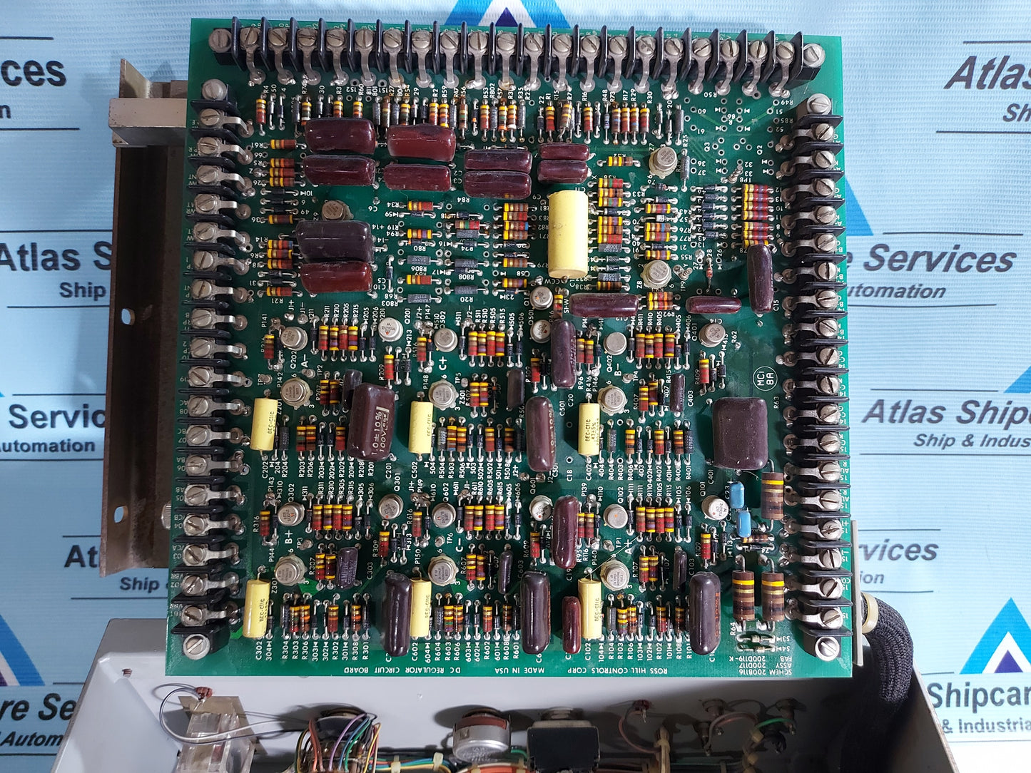 ROSS HILL CONTROL 0522-2500 REV.Y DC CONTROL MODULE