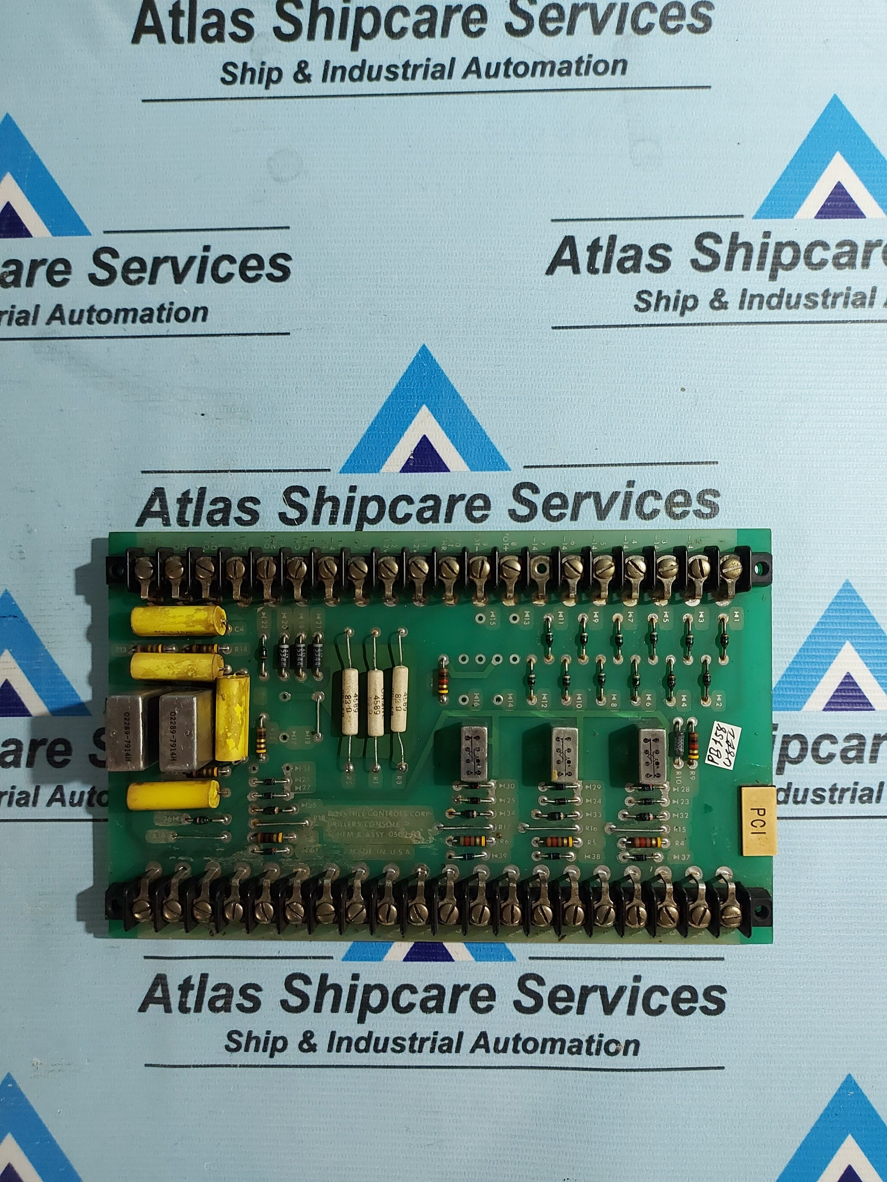 ROSS HILL CONTROLS 0509-25 DRILLERS CONSOLE PCB CARD – Atlas Shipcare ...