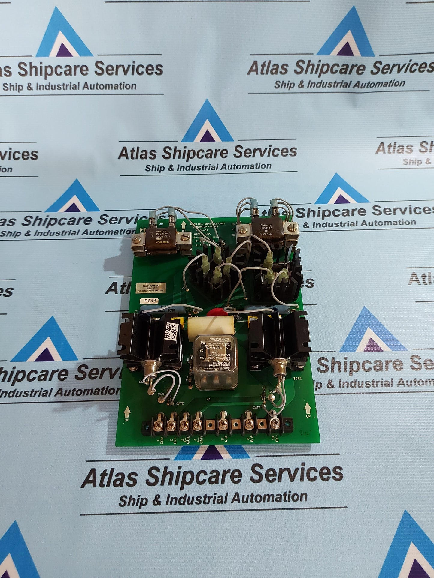 ROSS HILL CONTROLS 0509-61 GENERATOR EXCITER BOARD