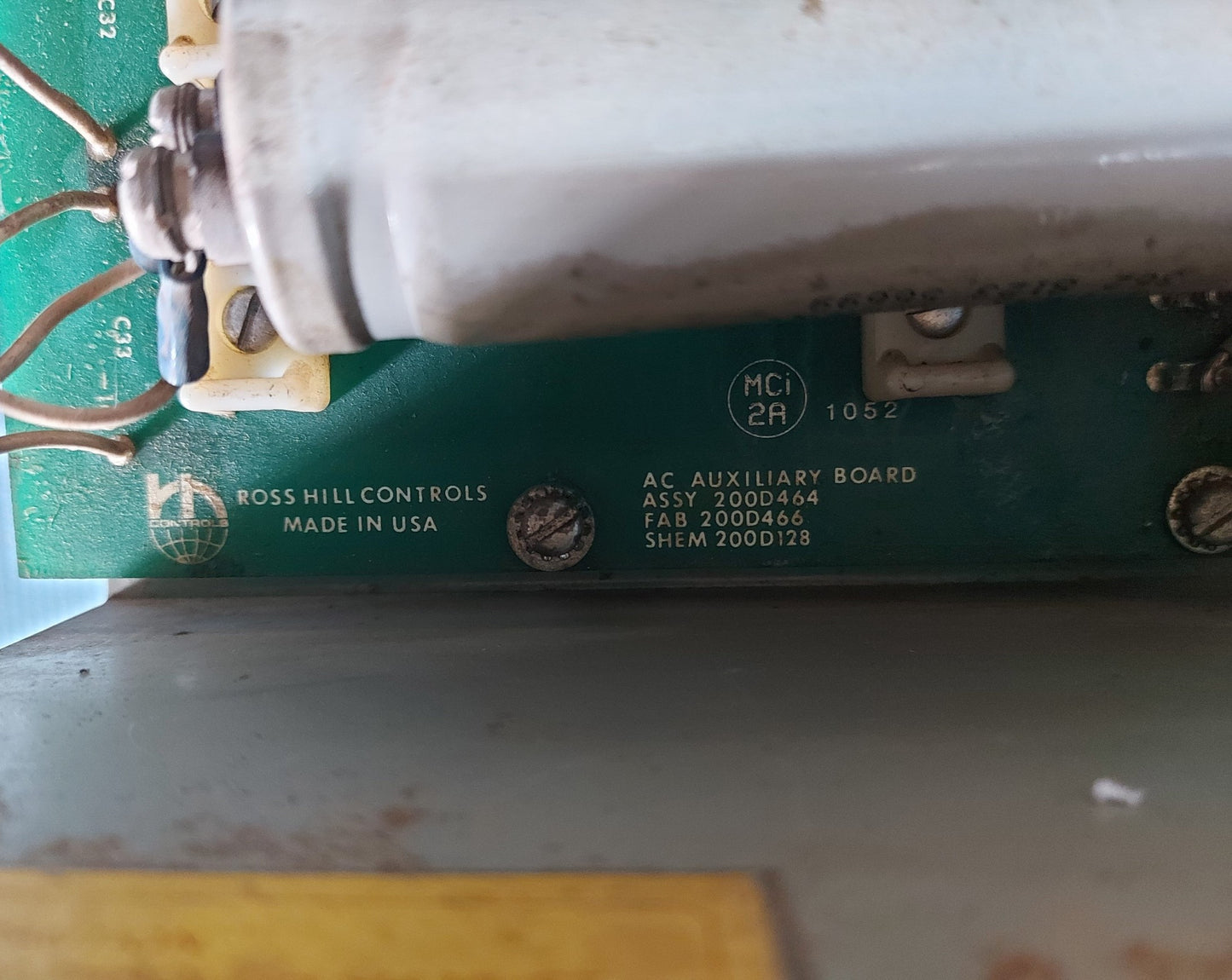 ROSS HILL CONTROLS 0521-2500-00 AC CONTROL MODULE