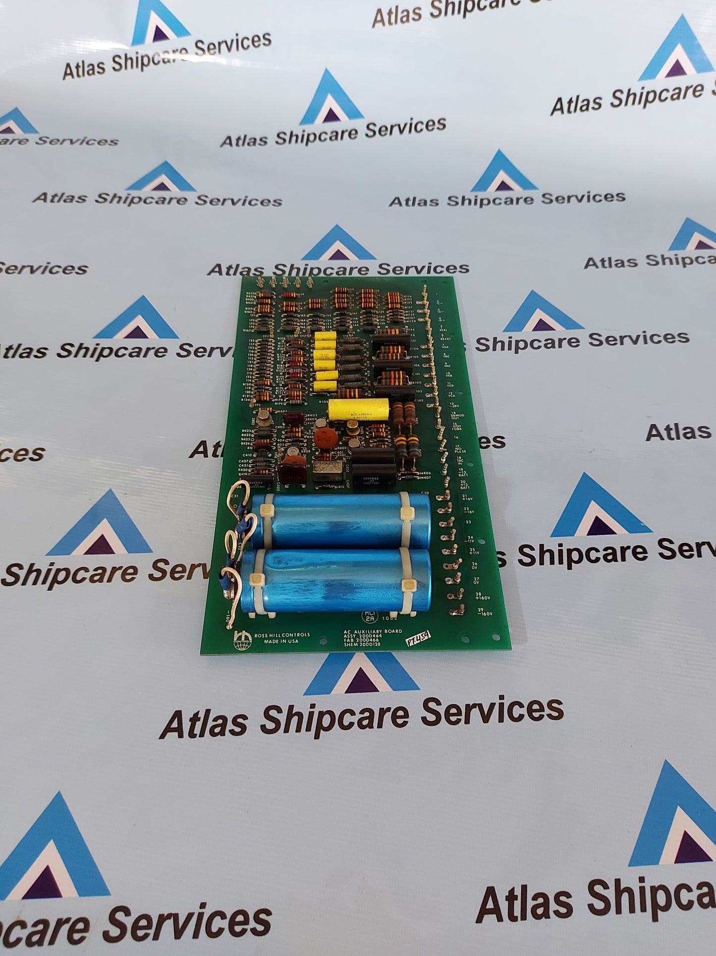 ROSS HILL CONTROLS 200D464 AC AUXILIARY BOARD