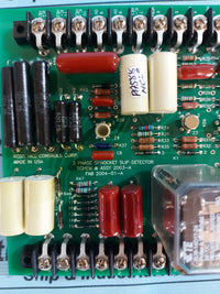 ROSS HILL CONTROLS 3 PHASE SPROCKET SLIP DETECTOR SCHEM & ASSY 2003-A FAB 2004-01-A