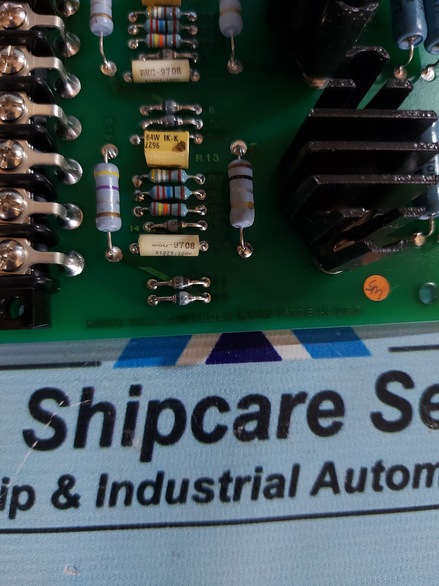 ROSS HILL CONTROLS BATTERY CHARGER 12VOLT FUW/HOC CIRCUIT BOARD 0000-7535-00 REV.A