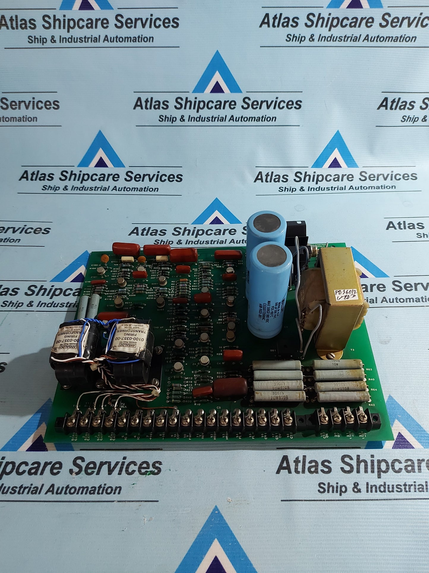 ROSS HILL CONTROLS FAB 200D283-REV.E PCB 0509-1300-00 REV.K SCR FIELD SUPPLY REGULATOR