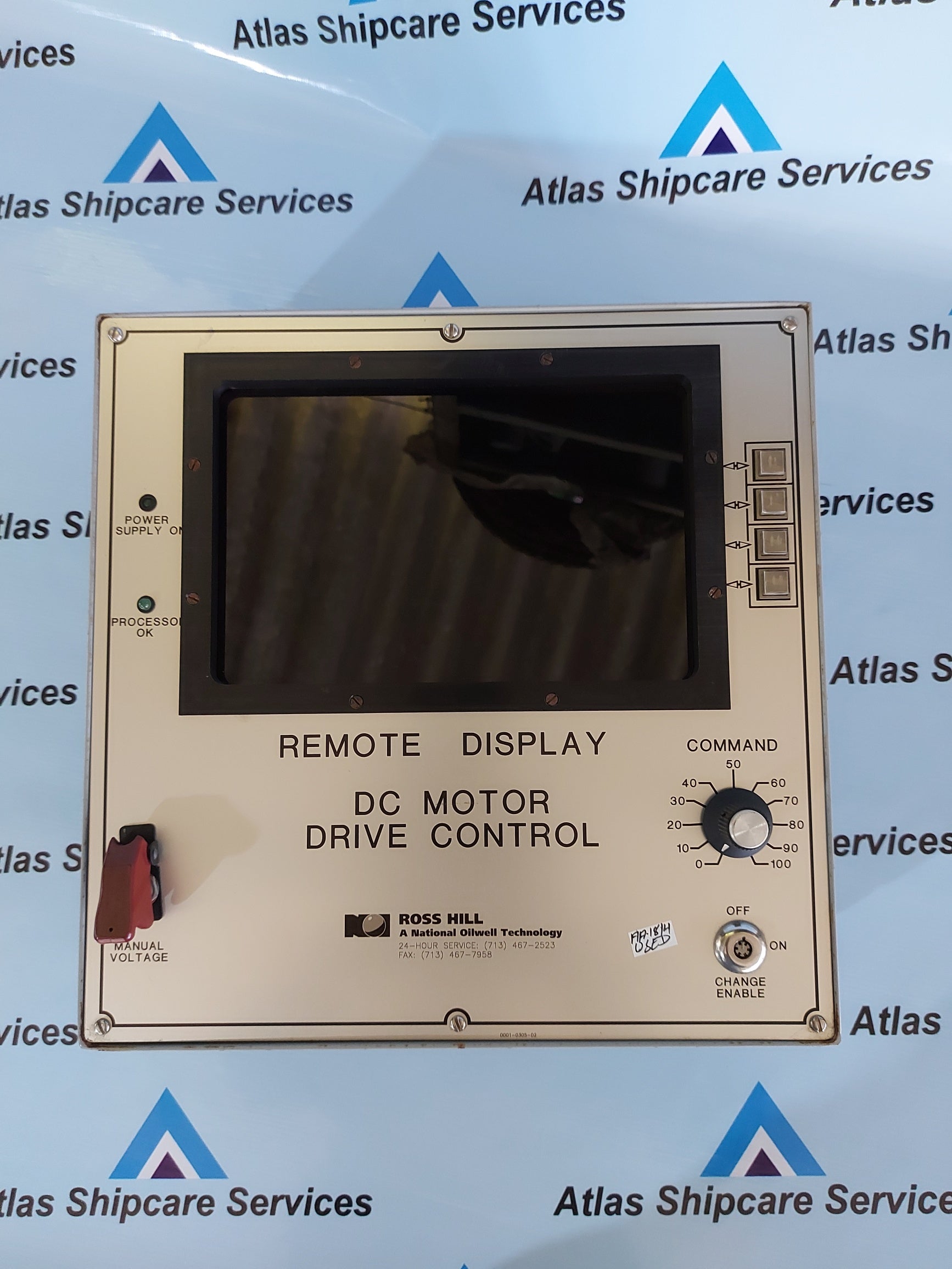 ROSS HILL REMOTE DISPLAY DC MOTOR DRIVE CONTROL – Atlas Shipcare Services