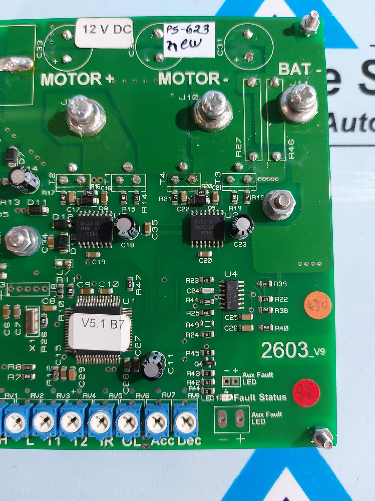 RS 363-9617 DC MOTOR CONTROLLER POTENTIOMETER CONTROL