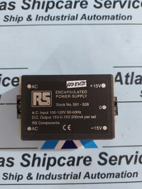 RS 592-947 ENCAPSULATED POWER SUPPLY