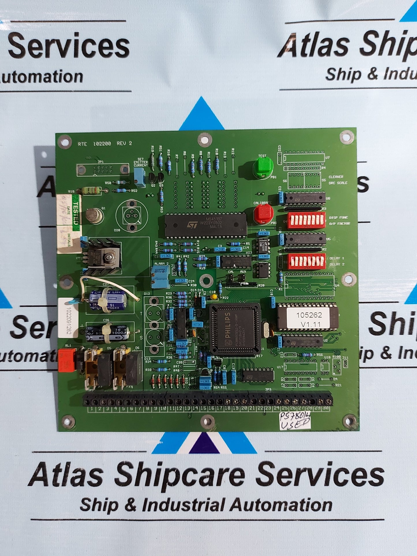 RTE 102200 REV.2 PCB CIRCUIT BOARD 1022091282