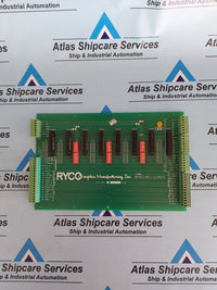 RYCO 161A-061-2 BACKPLANE 8-SLOT CARD RACK CHASSIS BOARD