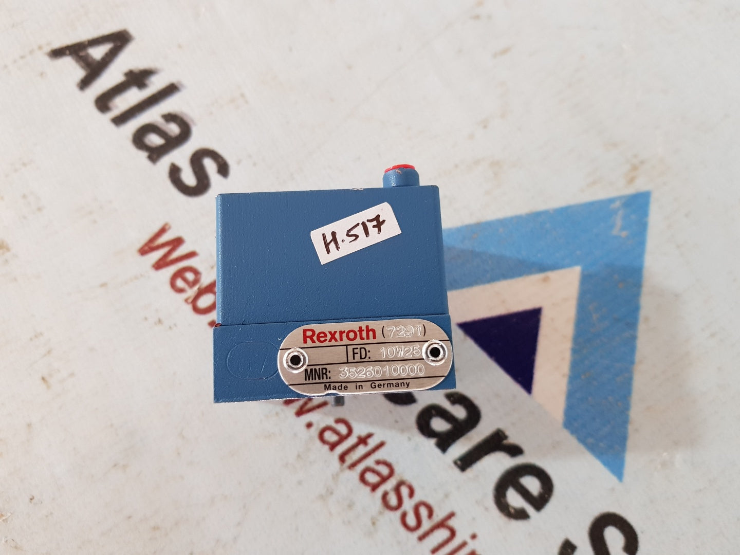 Rexroth 3626010000 Pneumatic Valve H517