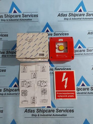 S.I.SPAMEL PWP1-W01-B-11-2LED11 FIRE SWITCH AG462