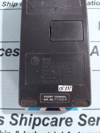 SAAB 8537 014-411 STALECTRONIC 2000 1891 725 POCKET PROGRAMMABLE TERMINAL