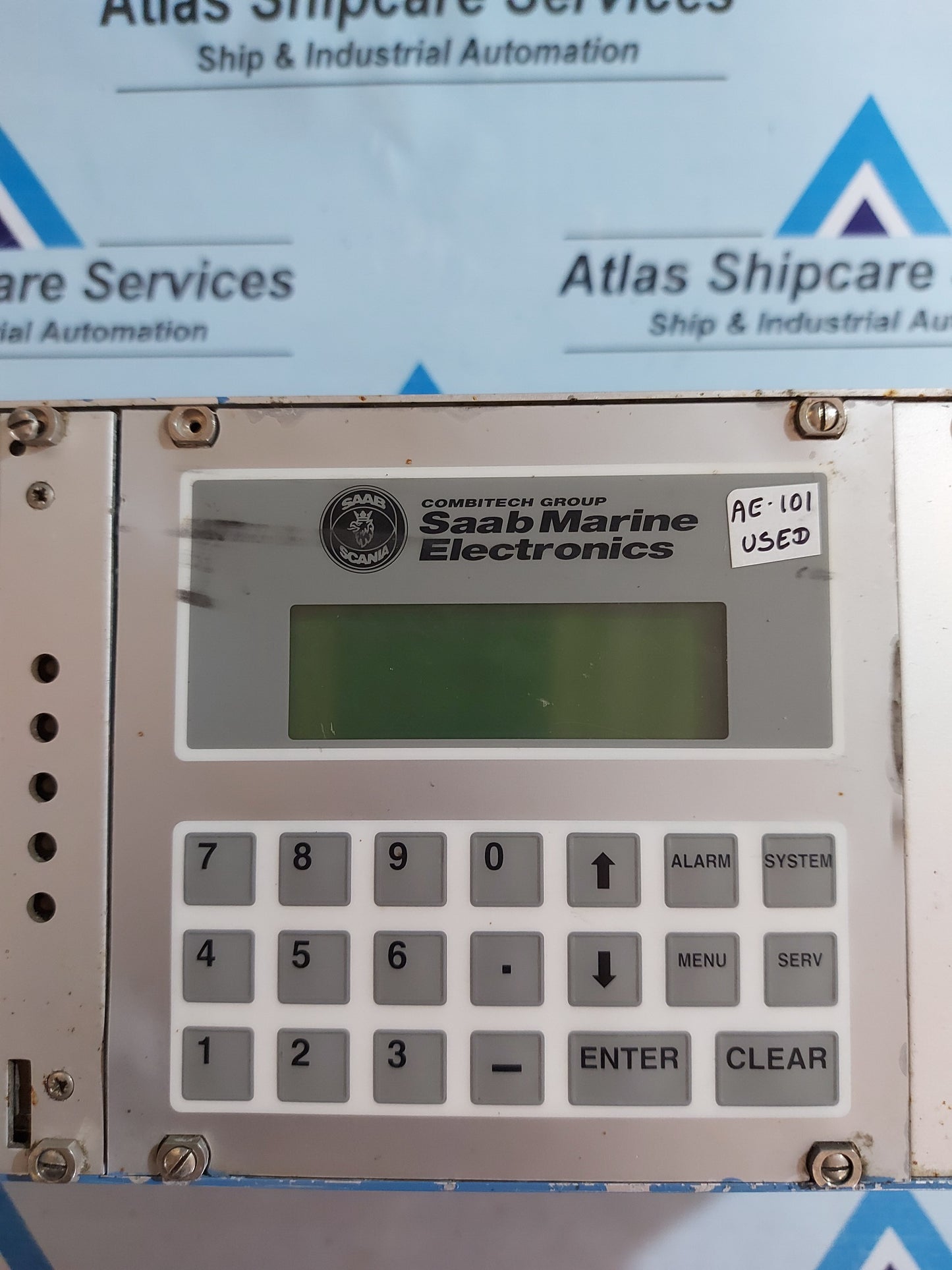 SAAB MARINE 9150 064-621 C TANKRADAR SYSTEM CONTROL PANEL