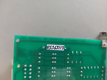 SAAB ROSEMOUNT PWB 9240020-011 G PCB CARD