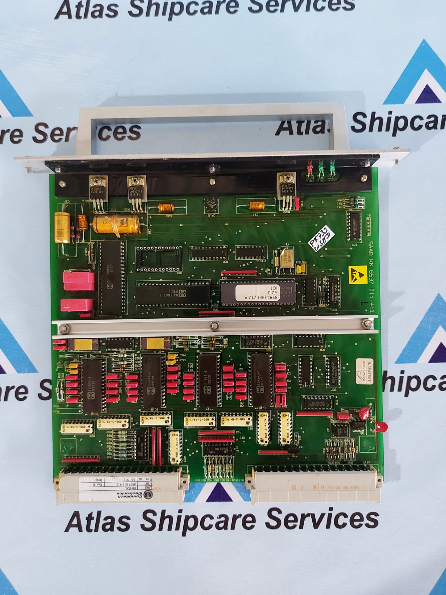 SAAB STALETRONIC 2000 1891 705 PCB CARD P/N KK 8537 011-412 L