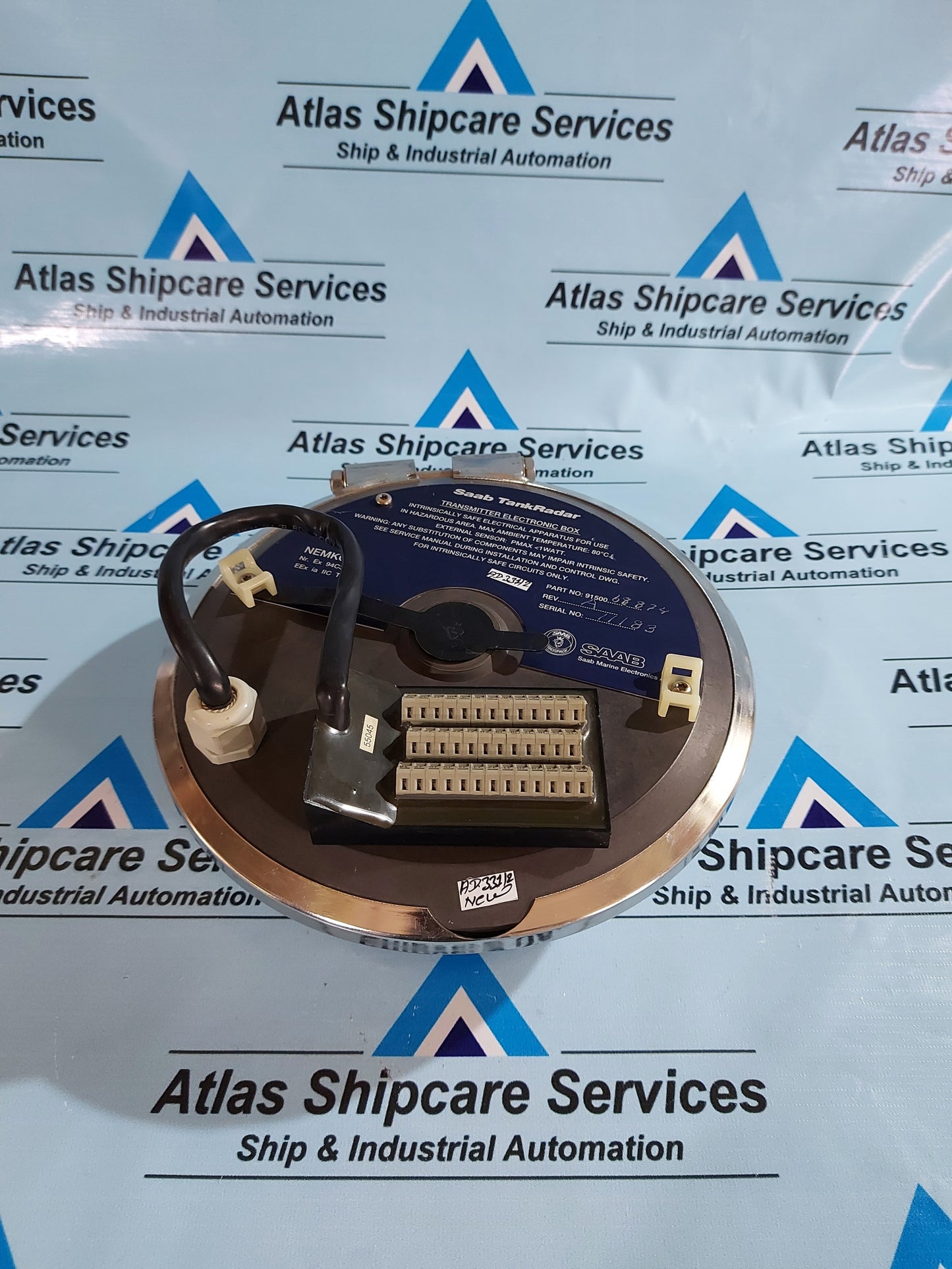 SAAB TANKRADAR 9150068-874 TRANSMITTER ELECTRONIC BOX REV.A