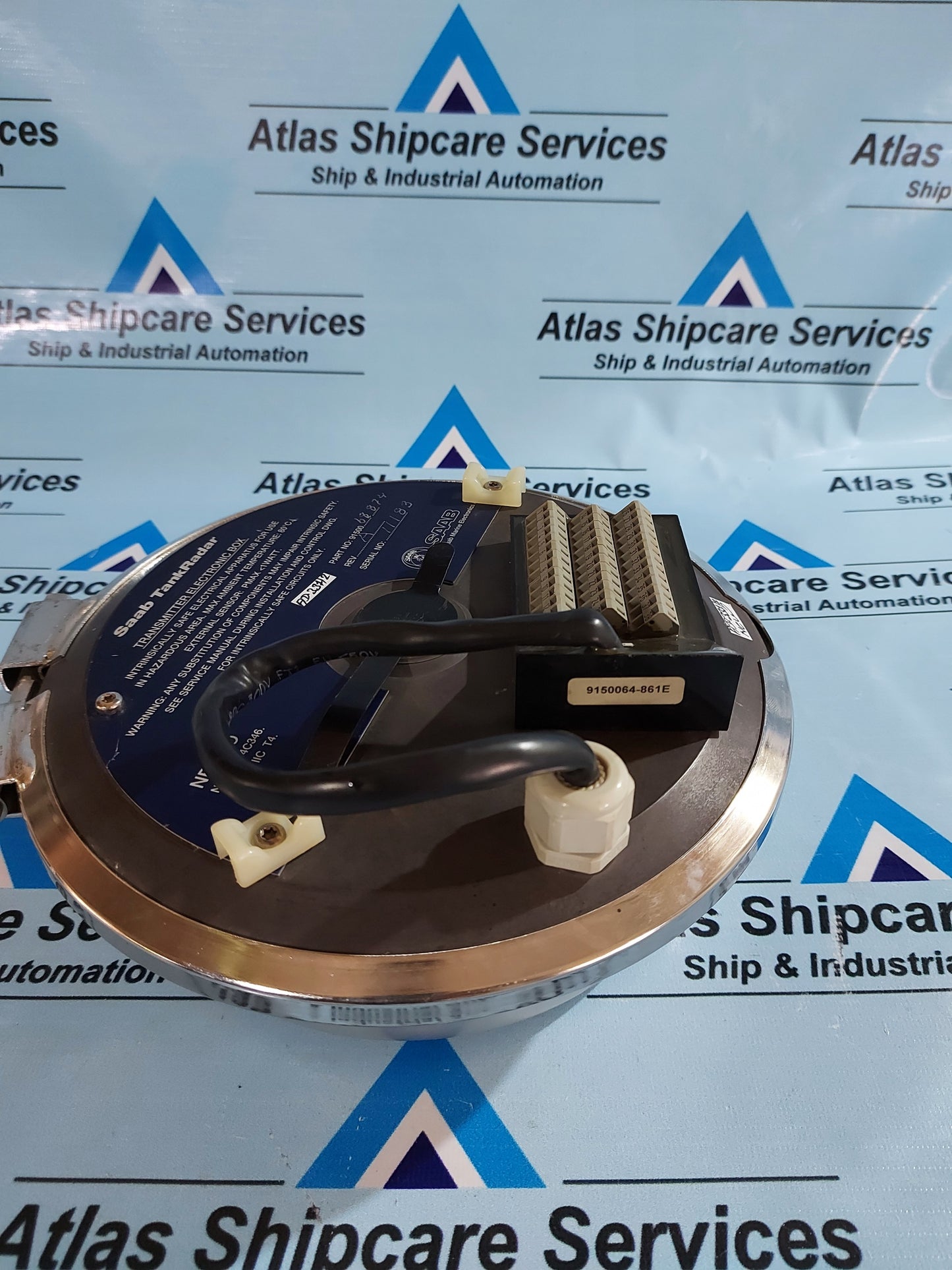 SAAB TANKRADAR 9150068-874 TRANSMITTER ELECTRONIC BOX REV.A