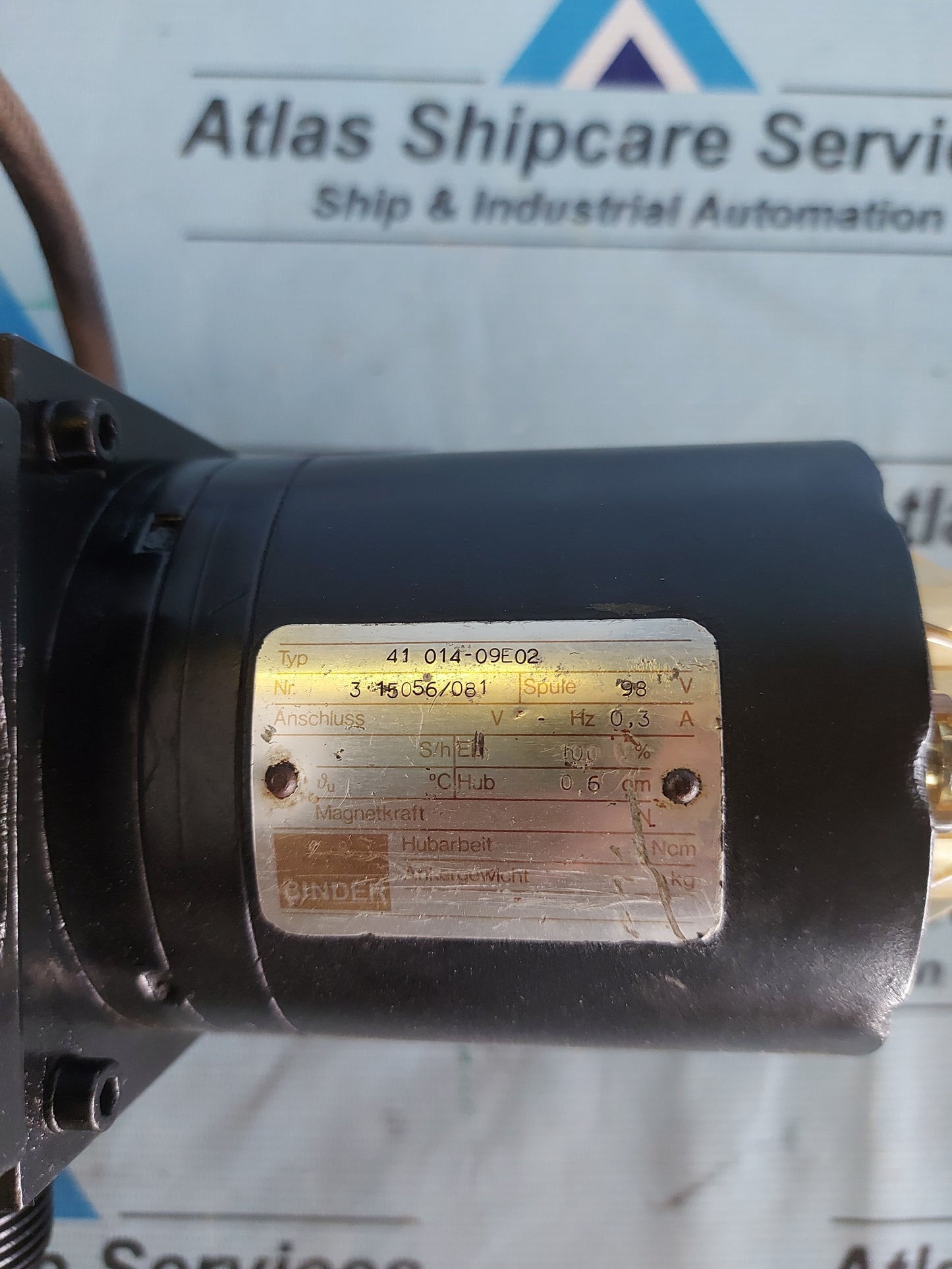 SAACKE EDAS 16 ELECTROMAGNETIC VALVE AG295